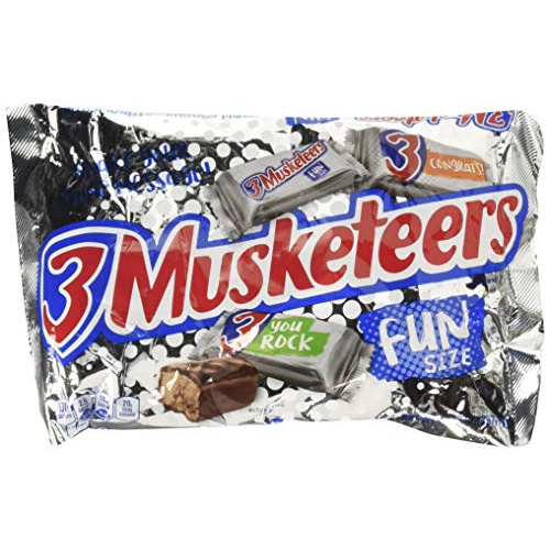  3 Musketeers Fun Size Bars 10.48 oz Bag (2 pack)
