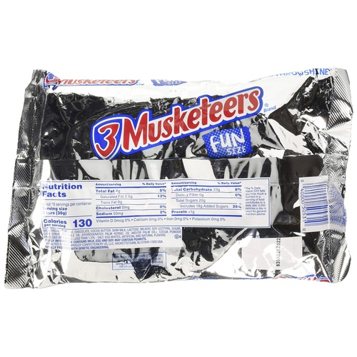  3 Musketeers Fun Size Bars 10.48 oz Bag (2 pack)