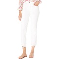 7 For All Mankind High-Waisted Cropped Straight in Soleil