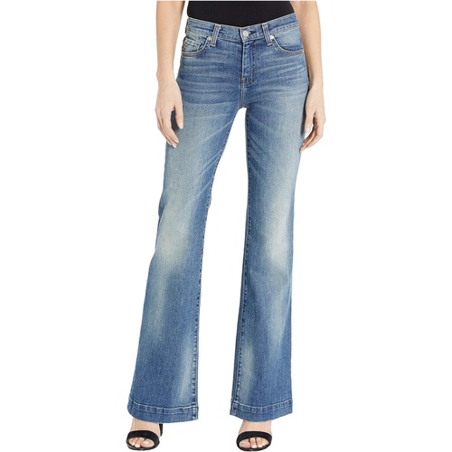  Womens 7 For All Mankind Luxe Vintage Dojo in Distressed Authentic Light
