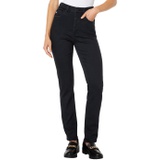 AG Adriano Goldschmied Alexxis Vintage High-Rise Slim Straight in 3 Years Sulfur Black