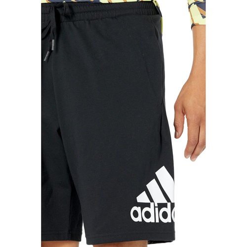 아디다스 Adidas Big Logo Single Jersey Shorts