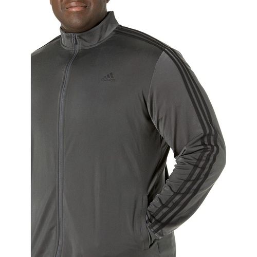 아디다스 Adidas Big & Tall Essentials 3-Stripe Tricot Track Jacket