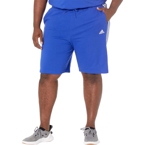 아디다스 Adidas Big & Tall Essentials 3-Stripes Single Jersey Shorts