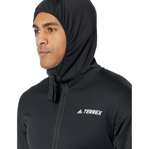 아디다스 Adidas Outdoor Terrex Tech Flooce Light Hooded Jacket