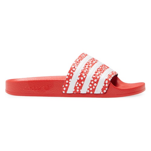 아디다스 adidas Adilette Sport Slide Sandal_WHITE/ VIVID RED/ WHITE