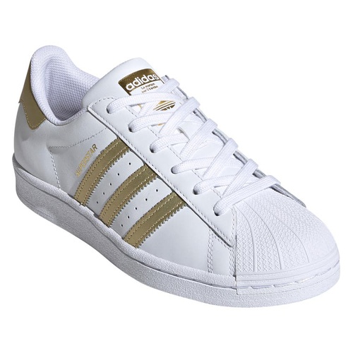 아디다스 adidas Superstar Sneaker_WHITE/ GOLD MET/ WHITE
