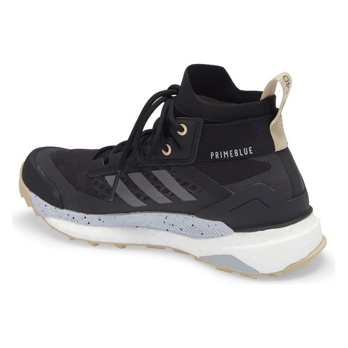 아디다스 adidas Terrex Free Hiker Primeblue Hiking Shoe_BLACK/ BLUE/ SAVANNAH