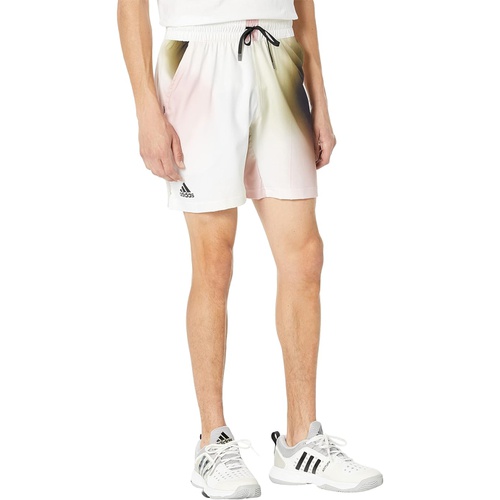 아디다스 adidas Melbourne 7 Print Tennis Shorts