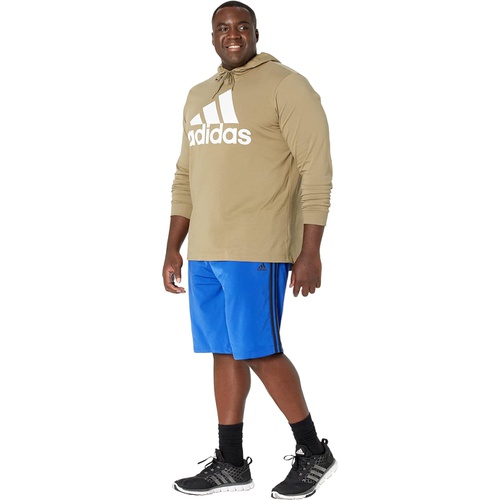 아디다스 adidas Big & Tall Essential Tricot 3-Stripes Shorts