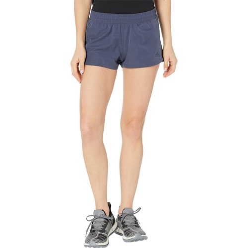 아디다스 adidas Pacer 3-Stripes Woven Heather Shorts