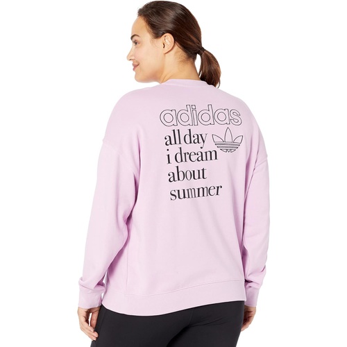 아디다스 adidas Originals adiColor Beach Vibes Graphic Sweater
