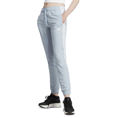 아디다스 Womens Essentials Warm-Up Slim Tapered 3-Stripes Track Pants XS-4X