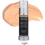 Ageless Derma BB Cream Face Tinted Moisturizer Foundation with Hyaluronic Acid and Vitamin C. Made in USA
