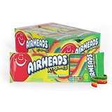 Airheads Xtremes Belts Sweetly Sour Candy, Halloween Treat, Rainbow Berry, Non Melting, Bulk Movie Theater and Party Bag, 3 oz (Pack of 12)