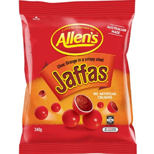  Allens Jaffas, Family Size, 340g