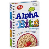 Post Alpha-Bits Cereal, 12 -Ounce Boxes (Pack of 4)