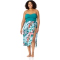 Anne Cole Plus Size Ring Sarong Skirt