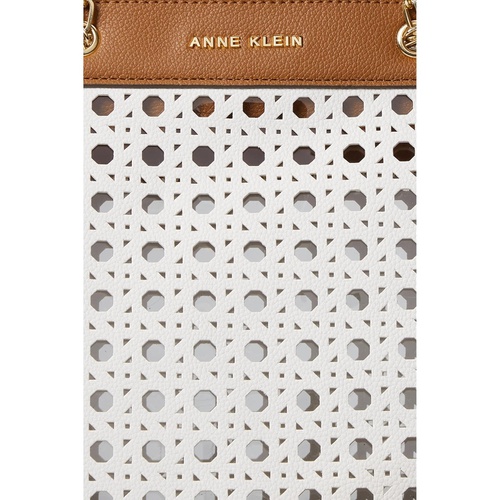 애클라인 Anne Klein Large Perf Tote with Card Case