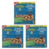 Annies Homegrown Annies Gluten Free Chewy Granola Bars, Double Chocolate Chip, 0.98 Oz Bars, 5 Count (Pack of 3)