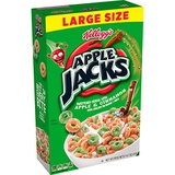 Kelloggs Apple Jacks, Breakfast Cereal, Original, Good Source of 8 Vitamins and Minerals, Large Size, 14.7oz Box
