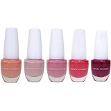 B.c. Beauty Concepts Beauty Concepts Nail Polish Collection - 5 Assorted Trendy Pink Nail Polish Colors