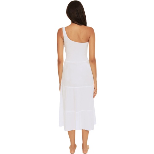  BECCA by Rebecca Virtue Ponza Crinkled Rayon Asymmetrical Dress Cover-Up
