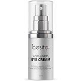 BESITO Anti Aging Eye Cream for Dark Circles and Puffiness, Eye Bags, Crows Feet, Fine Lines, and Sagginess