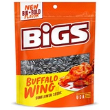 BIGS Buffalo Wing Sunflower Seeds, Keto Friendly Snack, Low Carb Lifestyle, 5.35-oz. Bag (Pack of 12)