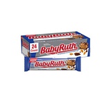 Baby Ruth Milk Chocolate-y Candy Bars, Full Size Bulk Ferrero Candy, Perfect Easter Egg Basket Stuffers, 1.9 oz (Pack of 24)