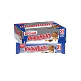 Baby Ruth Milk Chocolate-y Candy Bars, Bulk Ferrero Share Pack Candy, Perfect Easter Egg Basket Stuffers, 3.3 Ounce (Pack of 18)