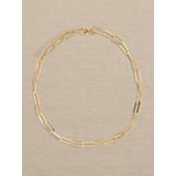 bananarepublic Paperclip Chain Necklace