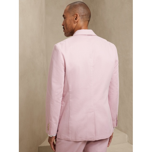 바나나리퍼블릭 Tailored-Fit Cotton-Linen Suit Jacket
