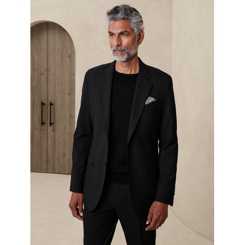 바나나리퍼블릭 Modern Classic Plain Weave Suit Jacket