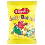 Bassetts Jelly Babies 190g Bag x2