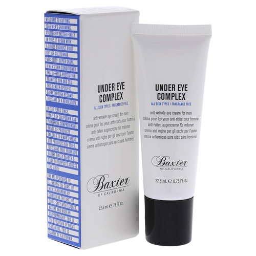  Baxter of California Under Eye Cream for Men | Depuffing and Line Reducing | Unscented