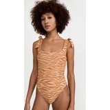 Beach Riot Ribbed One Piece Swimsuit