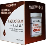Beauty Skin Lab Vitamin C and Hyaluronic Acid Balance Face Cream 4 Fl Oz
