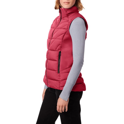  Bernardo Fashions Softy Glam Quilted Vest with Neoprene Combo