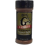 Blackening Blackened Blacken Seasoning and Dry Rub, Award Winning, Special Blend of Herbs & Spices, Great on Everything! Grilling, Smoking, Roasting, Cooking, or Baking! By: Big Gs