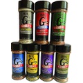 Big Gs Famous Seasoning & Dry Rub - 7 JAR PITMASTER BUNDLE, Award Winning, Special Blend of Herbs & Spices, Great on Everything! Grilling, Smoking, Cooking, Frying or Baking!BIG 5.