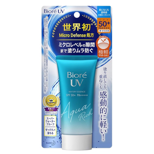  Biore UV Aqua Rich Watery 50 g Sunscreen SPF 50 + / PA ++++ (1 Count)