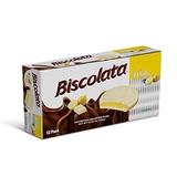 Biscolata Pia Chocolate and Fruit filling Cookies Snacks (Lemon, 12 Pack)