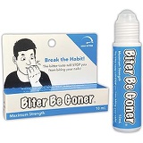 Stop Nail Biting | Nail Biting Deterrent | No Fumes | Not Glossy | Biter Be Goner, 0.3 oz