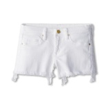 Blank NYC Kids Cut Off Shorts in White Lines (Big Kids)