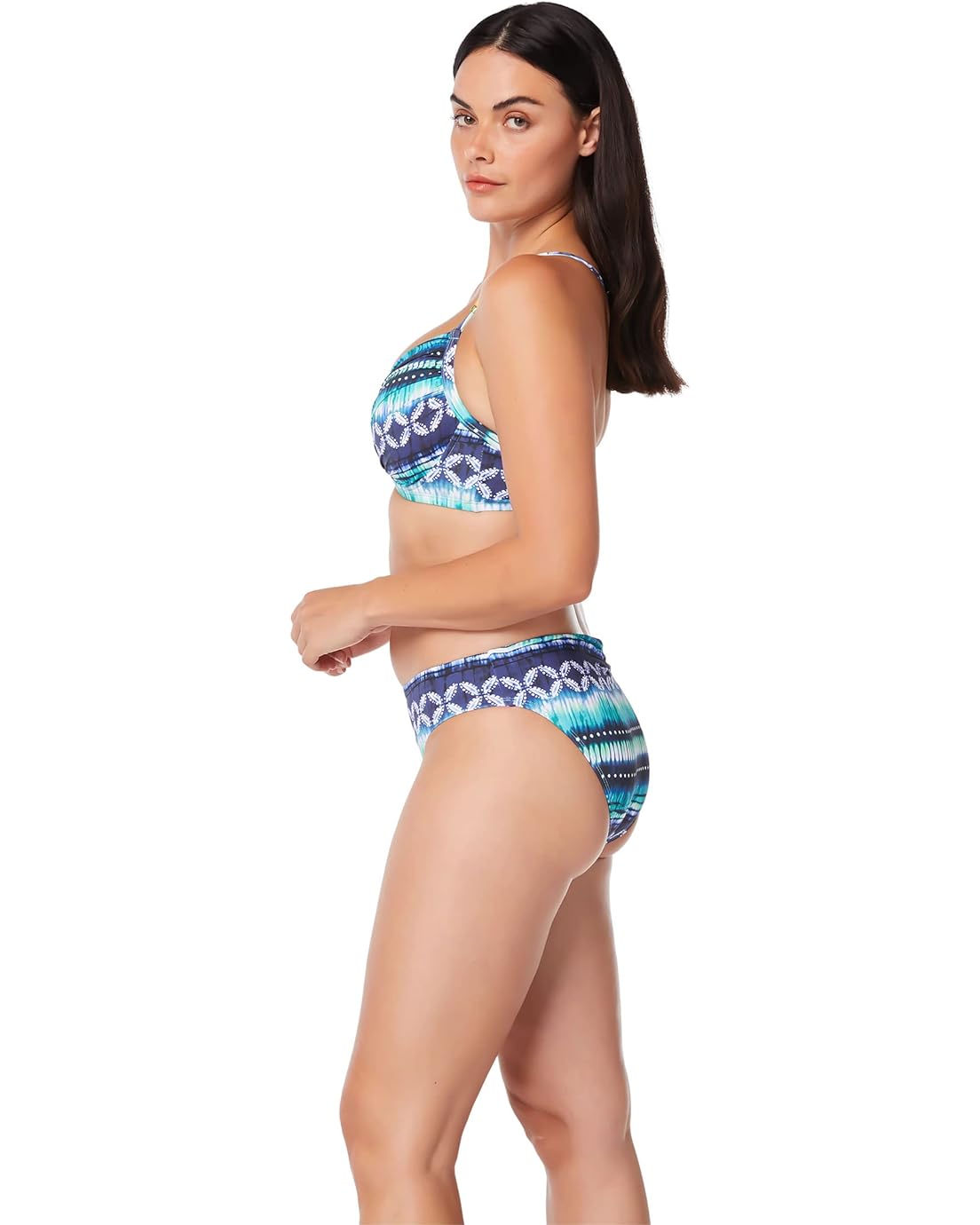  Bleu Rod Beattie Sun Sea and Sand Ruched Back Hipster Bottoms