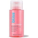 Bliss What a Melon Replenishing Watermelon Toner with Witch Hazel and Willow Bark, Replenishes, Refreshes and Energizes Tired Skin, Cruelty-Free, Vegan, 7.0 oz