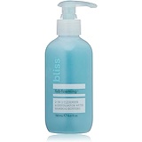 Bliss Fab Foaming 2-In-1 Cleanser & Exfoliator with Bamboo Buffers | Oil-Free Gel | Paraben Free, Cruelty Free | 6.4 fl oz