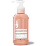 Bliss Rose Gold Rescue Cleanser, Gentle Foaming Face Wash with Soothing Rose Flower Water & Willow Bark for Sensitive Skin, Cruelty-Free, 6.4 oz