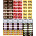 Blunon Chocolate Candy Variety Pack - Fun Size Chocolate Bar Assortment Mix (84 Pack)